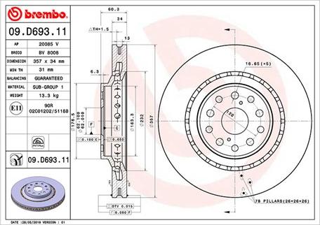 Magneti Marelli 360406169001 - Bremžu diski www.autospares.lv