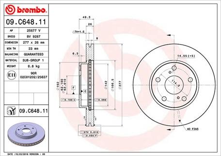 Magneti Marelli 360406166301 - Bremžu diski www.autospares.lv