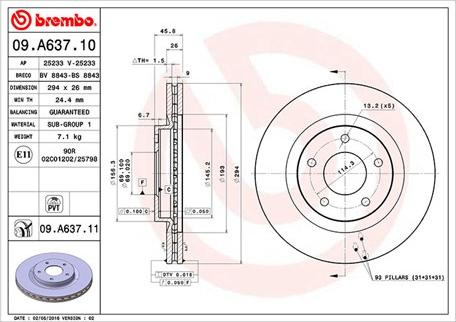 Magneti Marelli 360406109800 - Bremžu diski www.autospares.lv