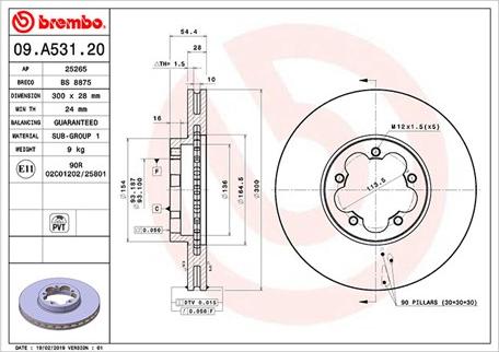 Magneti Marelli 360406105400 - Bremžu diski www.autospares.lv