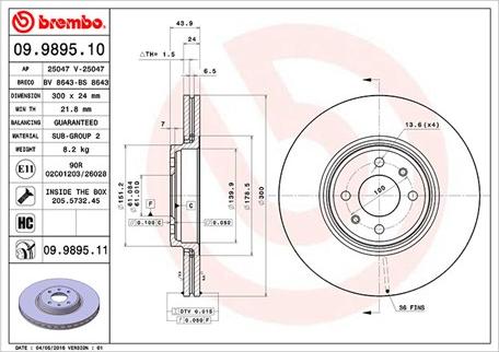 Magneti Marelli 360406106700 - Bremžu diski www.autospares.lv