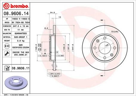 Magneti Marelli 360406102500 - Bremžu diski www.autospares.lv