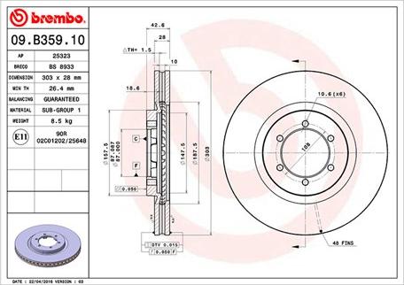 Magneti Marelli 360406115900 - Bremžu diski www.autospares.lv