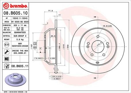 Magneti Marelli 360406115700 - Bremžu diski www.autospares.lv