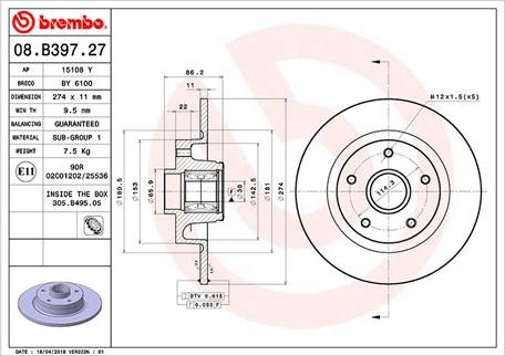 Magneti Marelli 360406136600 - Bremžu diski www.autospares.lv