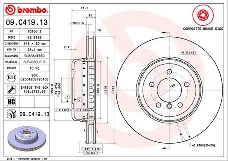 Magneti Marelli 360406133804 - Bremžu diski www.autospares.lv