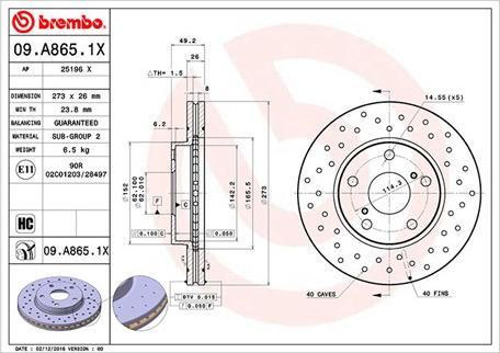 Magneti Marelli 360406132002 - Bremžu diski autospares.lv