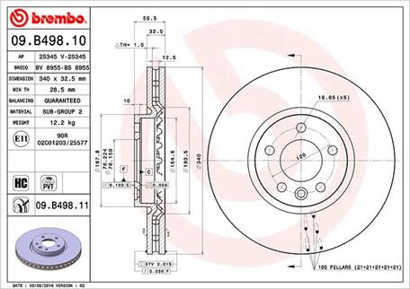 Magneti Marelli 360406125600 - Bremžu diski www.autospares.lv