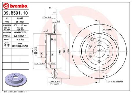 Magneti Marelli 360406120900 - Bremžu diski autospares.lv