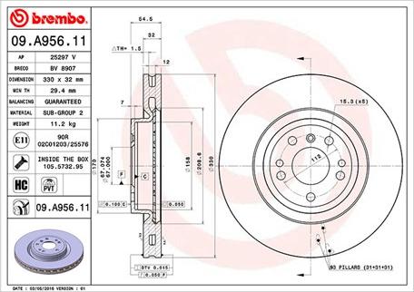 Magneti Marelli 360406122001 - Bremžu diski www.autospares.lv