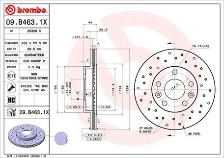 Magneti Marelli 360406176602 - Bremžu diski www.autospares.lv