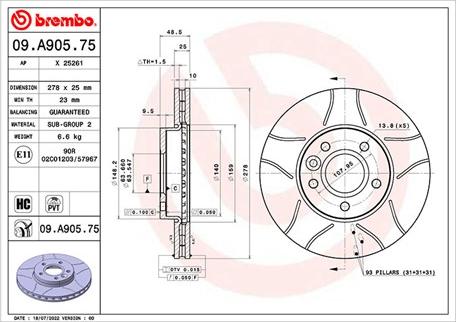 Magneti Marelli 360406176305 - Bremžu diski www.autospares.lv