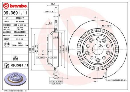 Magneti Marelli 360406170601 - Bremžu diski www.autospares.lv