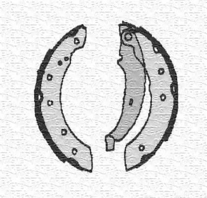 BOSCH 0 986 487 816 - Brake Shoe Set www.autospares.lv