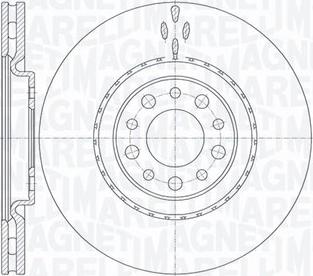 Magneti Marelli 361302040446 - Brake Disc www.autospares.lv