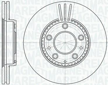 Magneti Marelli 361302040440 - Bremžu diski www.autospares.lv