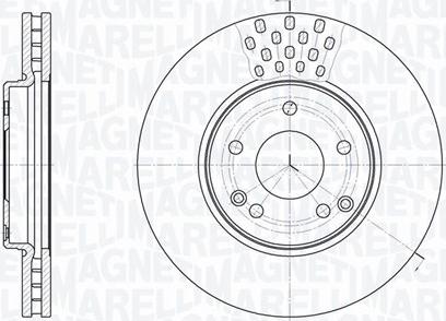 Magneti Marelli 361302040406 - Bremžu diski www.autospares.lv