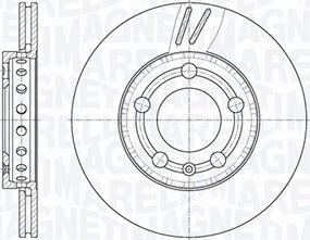 Magneti Marelli 361302040408 - Bremžu diski www.autospares.lv