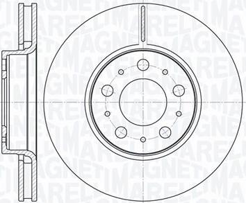 Magneti Marelli 361302040410 - Bremžu diski www.autospares.lv