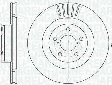 Magneti Marelli 361302040436 - Bremžu diski autospares.lv