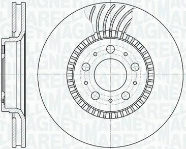 Magneti Marelli 361302040438 - Bremžu diski www.autospares.lv