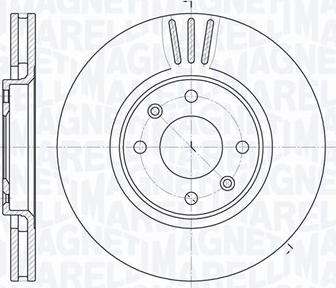 Magneti Marelli 361302040472 - Bremžu diski www.autospares.lv