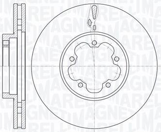 Magneti Marelli 361302040544 - Bremžu diski www.autospares.lv