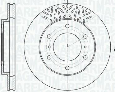 Magneti Marelli 361302040506 - Bremžu diski www.autospares.lv