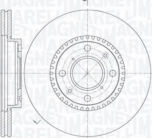 Magneti Marelli 361302040516 - Bremžu diski www.autospares.lv