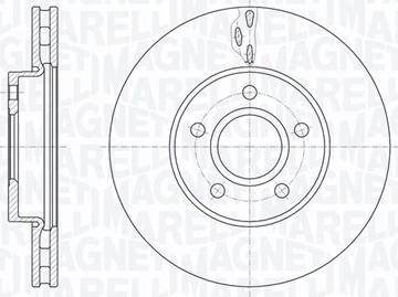 Magneti Marelli 361302040588 - Bremžu diski autospares.lv