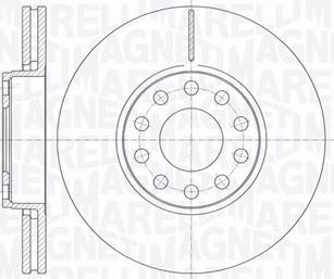 Magneti Marelli 361302040530 - Bremžu diski www.autospares.lv