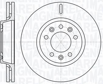 Magneti Marelli 361302040526 - Brake Disc www.autospares.lv