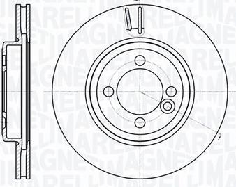 Magneti Marelli 361302040578 - Bremžu diski www.autospares.lv