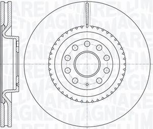 Magneti Marelli 361302040697 - Bremžu diski autospares.lv