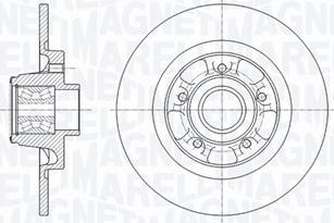 Magneti Marelli 361302040651 - Bremžu diski www.autospares.lv