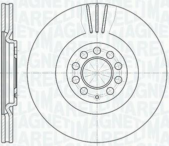 Magneti Marelli 361302040660 - Bremžu diski www.autospares.lv