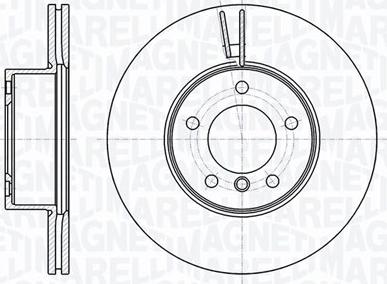 Magneti Marelli 361302040600 - Bremžu diski www.autospares.lv