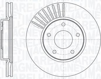 Magneti Marelli 361302040618 - Bremžu diski www.autospares.lv