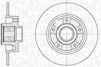 Magneti Marelli 361302040683 - Bremžu diski www.autospares.lv