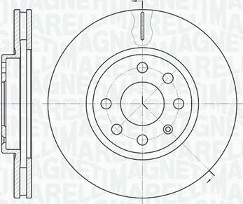 Magneti Marelli 361302040190 - Bremžu diski autospares.lv