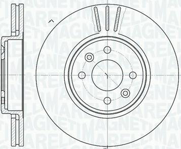 Magneti Marelli 361302040198 - Bremžu diski www.autospares.lv