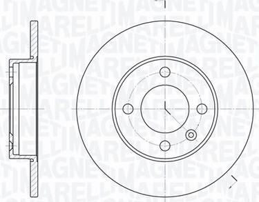 Magneti Marelli 361302040197 - Brake Disc www.autospares.lv