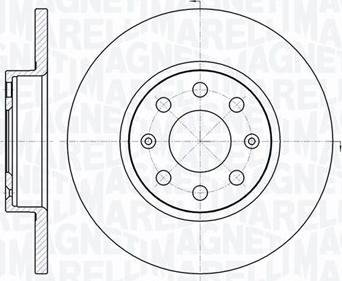 Magneti Marelli 361302040165 - Bremžu diski www.autospares.lv