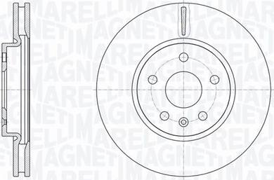 Magneti Marelli 361302040104 - Bremžu diski autospares.lv