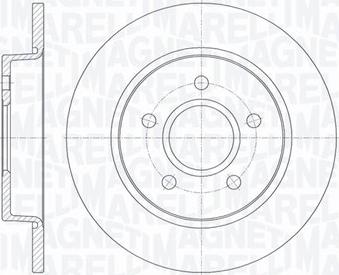 Magneti Marelli 361302040107 - Bremžu diski autospares.lv