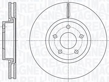 Magneti Marelli 361302040116 - Brake Disc www.autospares.lv