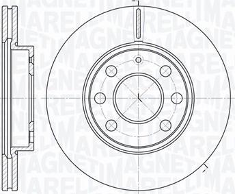 Magneti Marelli 361302040184 - Bremžu diski autospares.lv