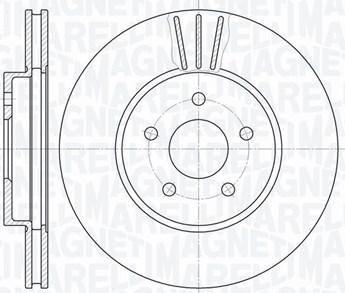 FORD 23-0684 - Bremžu diski www.autospares.lv