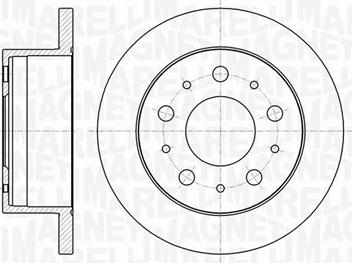 Magneti Marelli 361302040135 - Brake Disc www.autospares.lv