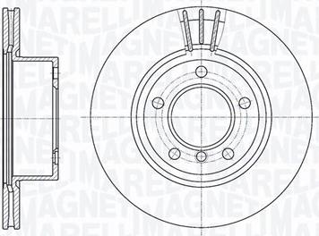 Magneti Marelli 361302040128 - Bremžu diski www.autospares.lv